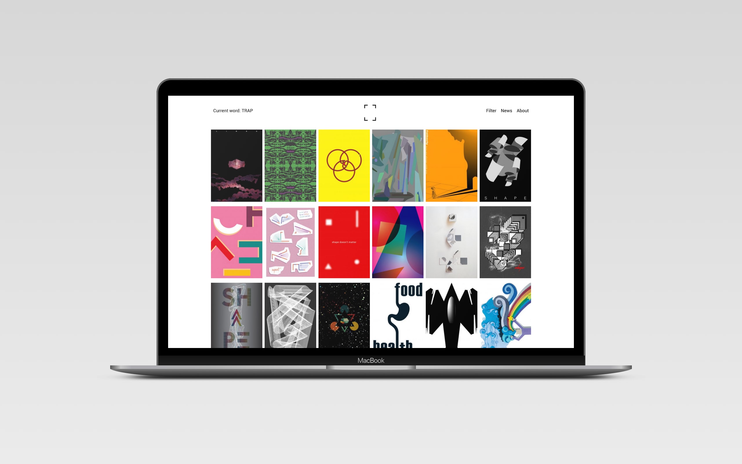 Blankposter – Archivseite [Desktop]