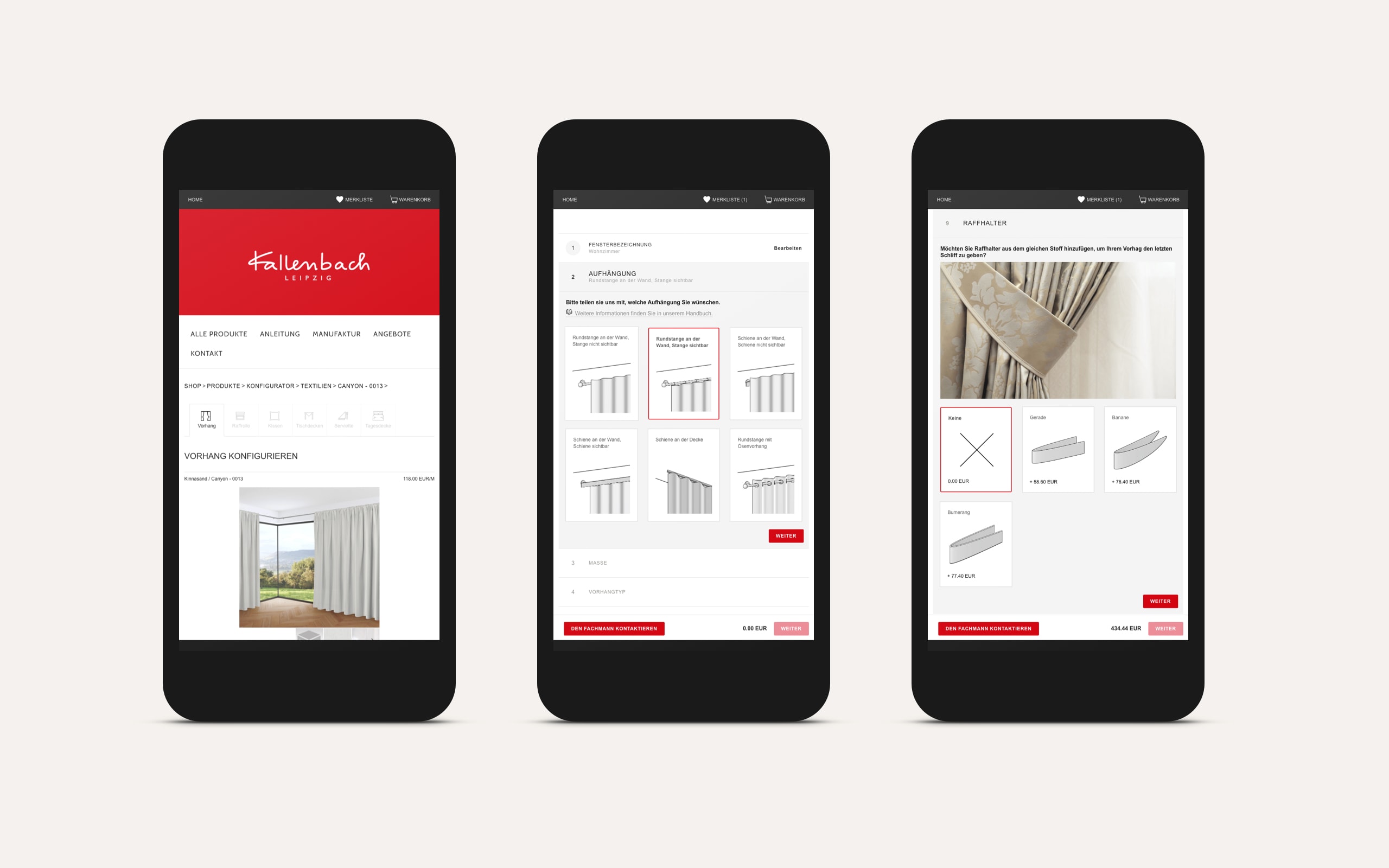 Architonic – Shop Modul / Mobil